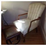 Living room Chair & hassock