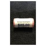 Roll of Presidential Dollars- Washington