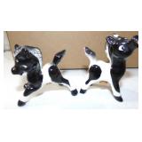 Black & White Ponies S&P Shaker set