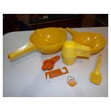 Lot of Tupperware items