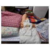 Lot of blankets sheets........