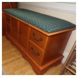 Padded top Cedar chest
