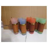 8- Frosted Redwood coated Glasses