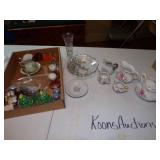 Salt & Pepper, Cream & Sugar & misc decor