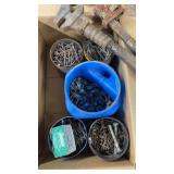 Pipe wrenches & misc hardware