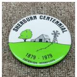 Sherburn Centenial button