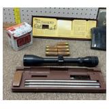 12Ga shells, Simmons scope, Remington 30-06/.270