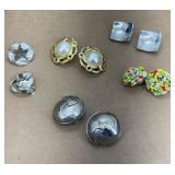 5 Sets Clip Earrings