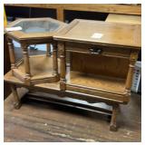 Coffee table & 2 End tables all matching