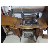 The Free No.5 Tredle sewing machine