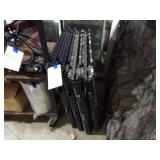 4 plastic Saw horses