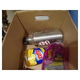 Cleaning suplies & Thermal cup