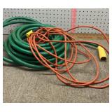Garden hose & Extension cord