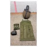 WWII canteen and other items
