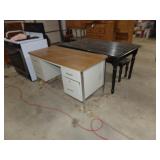 Desk, Dining table & bench