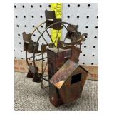 vintage copper musical Ferris wheel