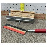 Suydam "The Miter Jr." wooden mini-miter box and