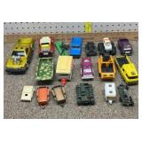 Lot Gorgi, Matchbox, Tootsie, other toys