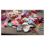 Large lot  Barbie clothing