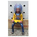 Heartland Native American Chief with Tomahawk