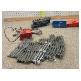 Electric train controller, engine, track & misc