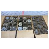 3 Boxes pint Canning Jars