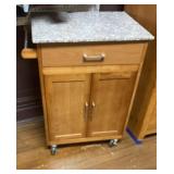 Rolling kitchen island