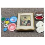 Jewlery boxï¿½s & buttons