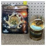 Deer snow globe & deer night  light