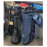 Pair golf club bags