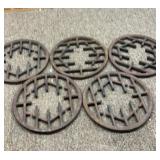 Cast stove grates