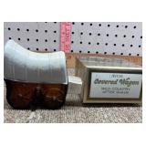 Avon covered wagon empty