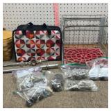 Drawer pulls milk crate bag & basket