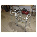 2- folding alluminum Walkers