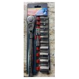 Cerscent 12 pc socket set sae