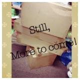 Many more items to come