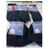 3 Pr Heated Gloves & 2 Heated Stocking Caps