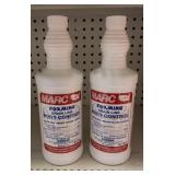 2 bottlesFoaming drain cleaner