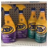 4 bottles ZEP bathroom  cleaner