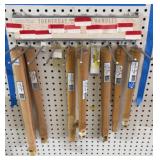 Hammer handle assortment 8 pc and rack