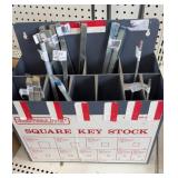 Key stock and orginizer 15pc.