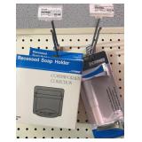 Soap tray & toilet paper dispenser