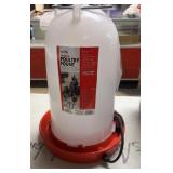 Heated chicken water