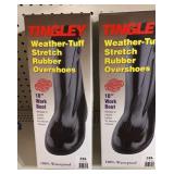 2pr. Sz 3Xl 10in rubber overshoes
