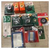 Filters, time up kits, files