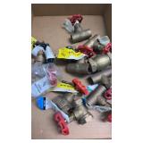 Mixed lot of valves