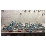 Two hole straps galv, plastic & copper