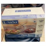 4pc Anchor hocking oven basics