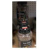 4 Jugs Copper Fire Glass