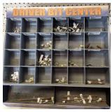 Driver bit center w/contents